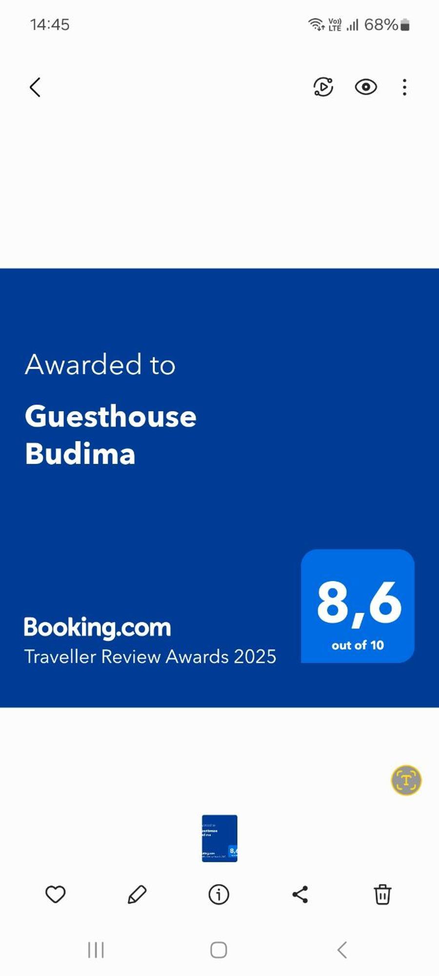Guesthouse Budima Banići Buitenkant foto